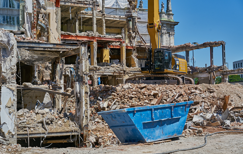 04.07.2019 - Abriss vom Hotel Königshof München