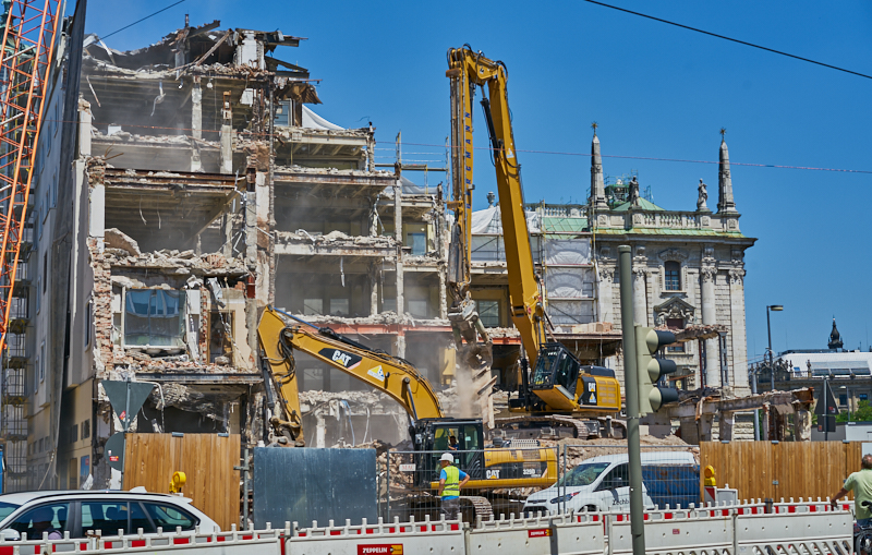 04.07.2019 - Abriss vom Hotel Königshof München