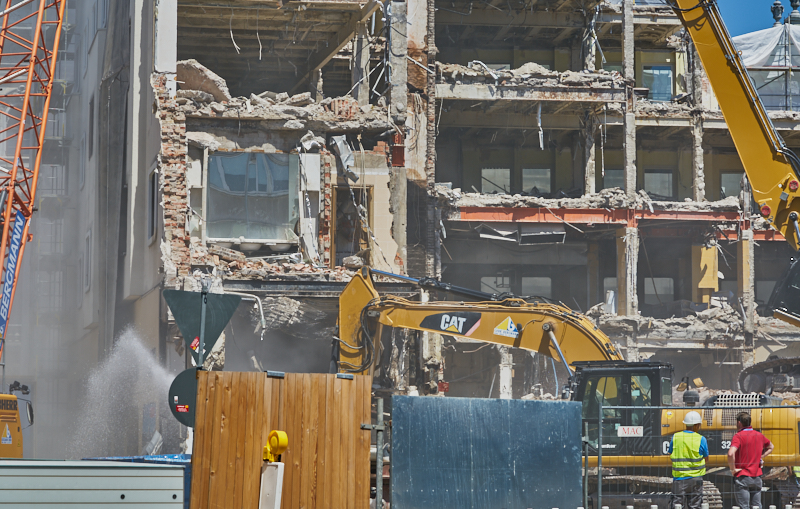 04.07.2019 - Abriss vom Hotel Königshof München