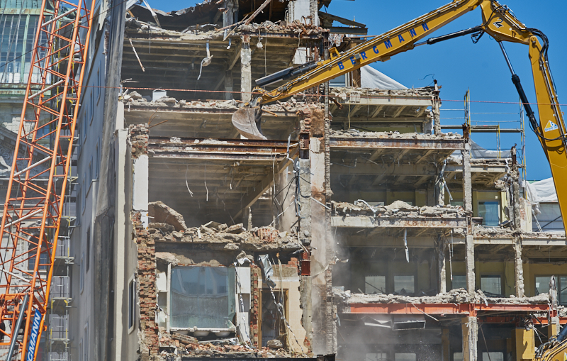 04.07.2019 - Abriss vom Hotel Königshof München