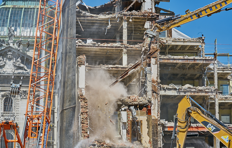 04.07.2019 - Abriss vom Hotel Königshof München