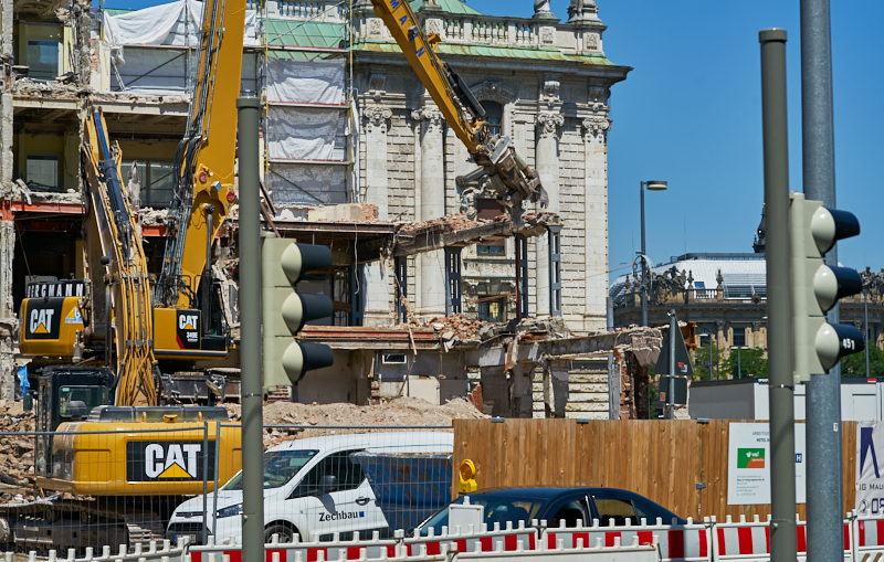 04.07.2019 - Abriss vom Hotel Königshof München