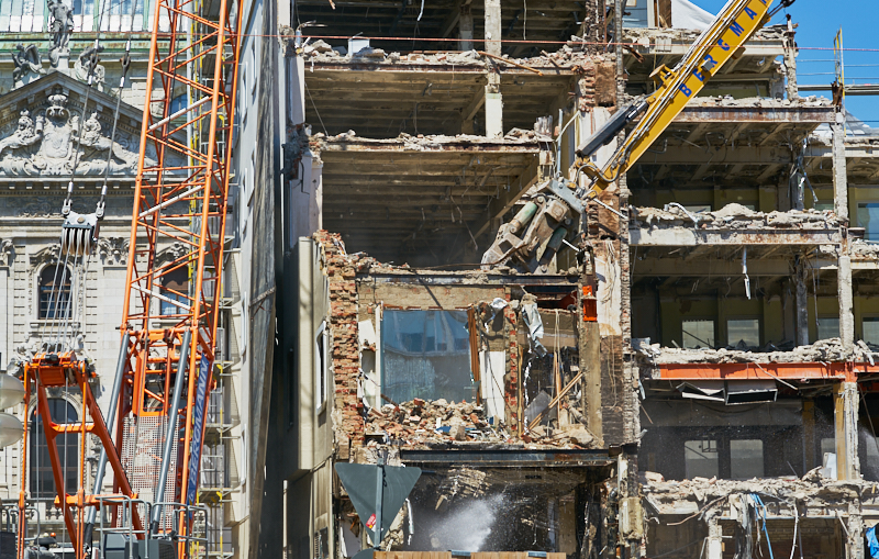 04.07.2019 - Abriss vom Hotel Königshof München
