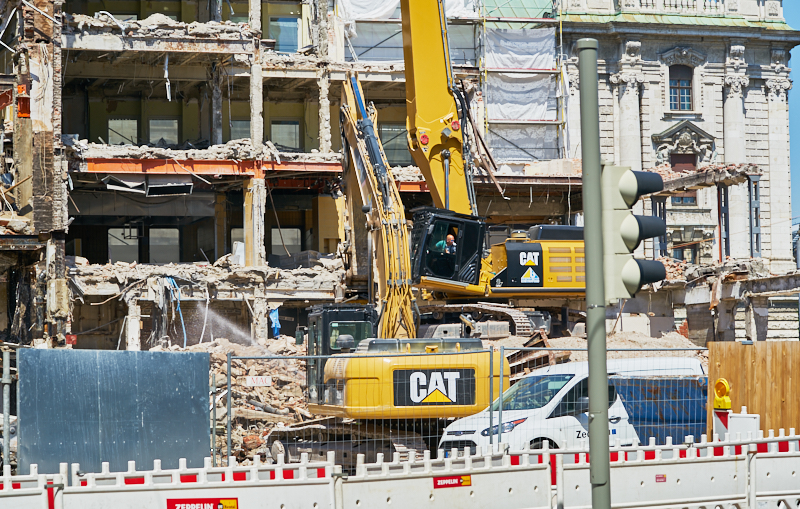 04.07.2019 - Abriss vom Hotel Königshof München