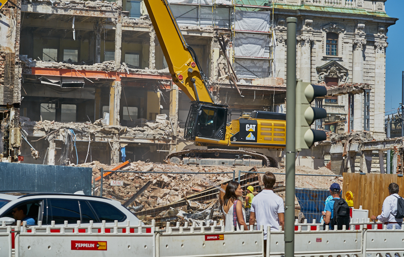 04.07.2019 - Abriss vom Hotel Königshof München