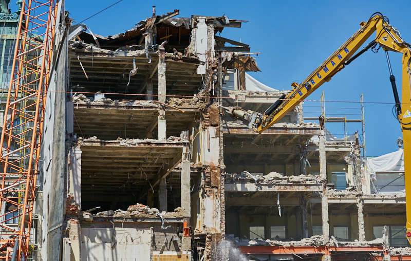 04.07.2019 - Abriss vom Hotel Königshof München