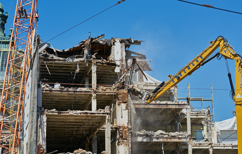 04.07.2019 - Abriss vom Hotel Königshof München