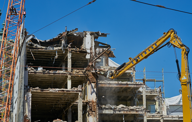 04.07.2019 - Abriss vom Hotel Königshof München