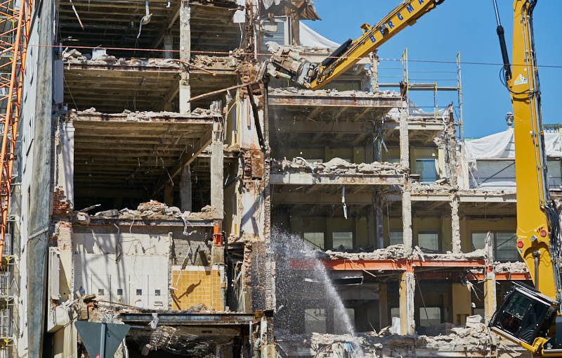 04.07.2019 - Abriss vom Hotel Königshof München