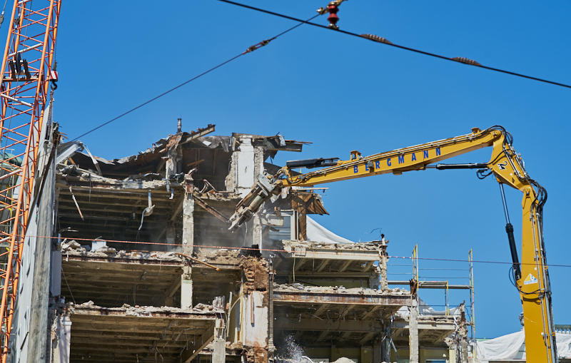 04.07.2019 - Abriss vom Hotel Königshof München