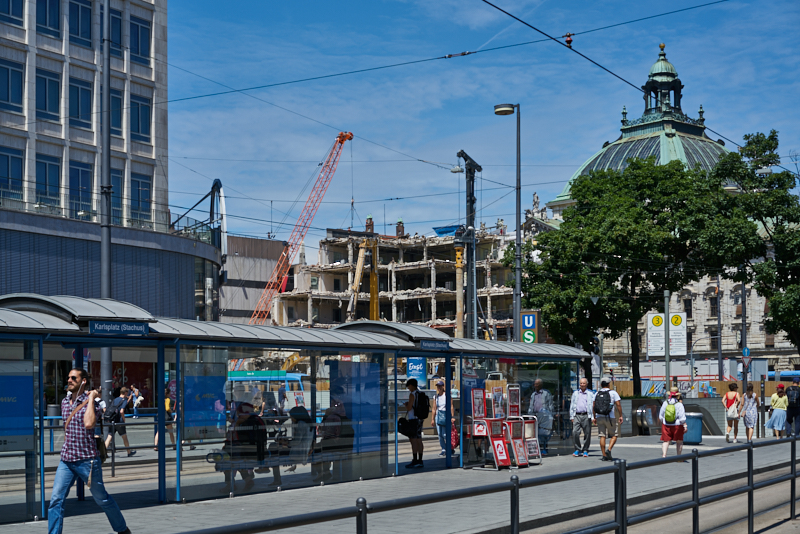 05.07.2019 - Auch auf dem obersten Stockwerk wird gearbeitet