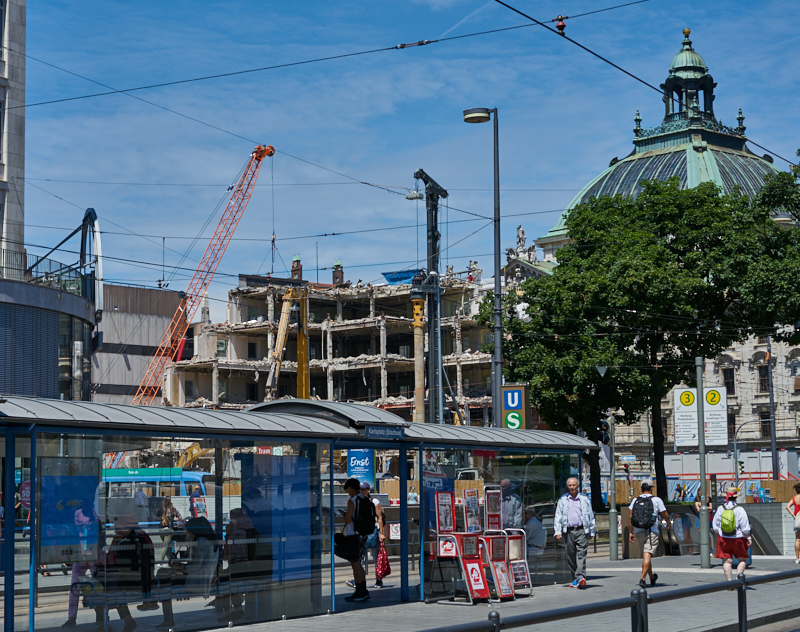 05.07.2019 - Auch auf dem obersten Stockwerk wird gearbeitet