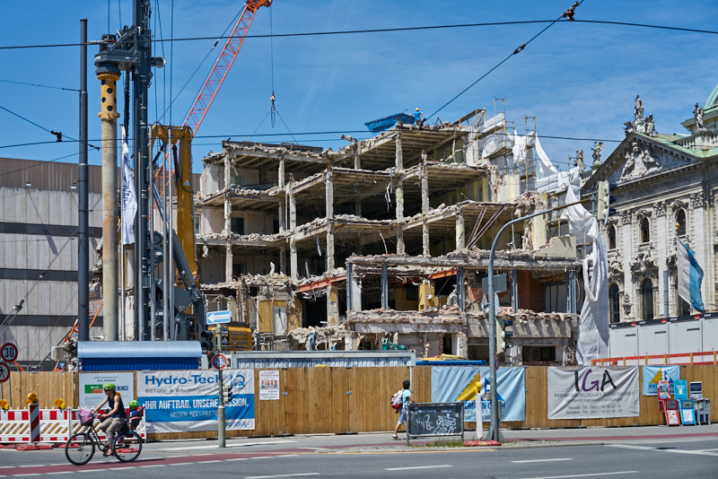 05.07.2019 - Auch auf dem obersten Stockwerk wird gearbeitet