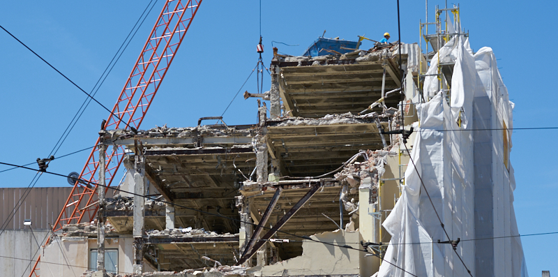 05.07.2019 - Auch auf dem obersten Stockwerk wird gearbeitet