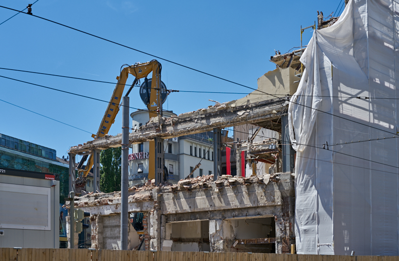05.07.2019 - Auch auf dem obersten Stockwerk wird gearbeitet