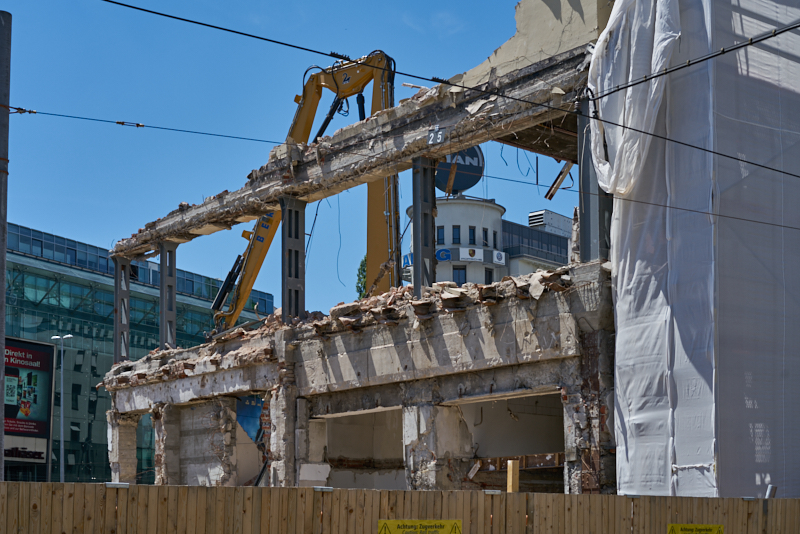 05.07.2019 - Auch auf dem obersten Stockwerk wird gearbeitet