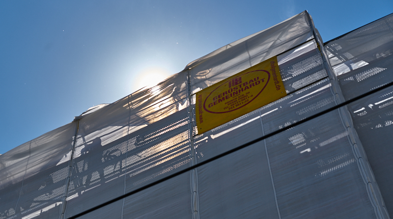 05.07.2019 - Auch auf dem obersten Stockwerk wird gearbeitet
