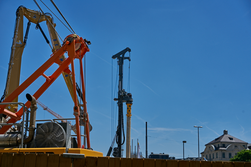 05.07.2019 - Auch auf dem obersten Stockwerk wird gearbeitet