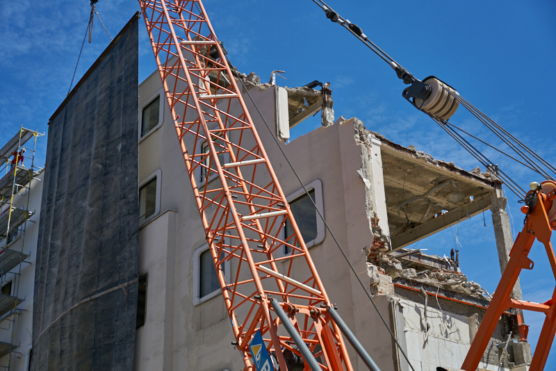 05.07.2019 - Auch auf dem obersten Stockwerk wird gearbeitet