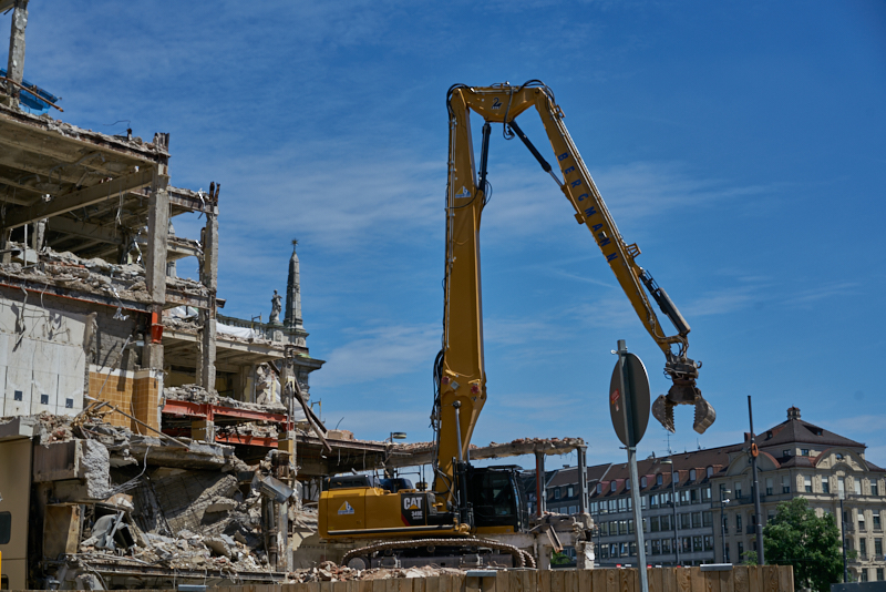 05.07.2019 - Auch auf dem obersten Stockwerk wird gearbeitet
