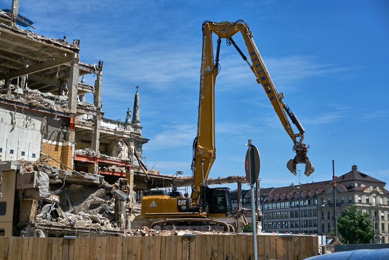05.07.2019 - Auch auf dem obersten Stockwerk wird gearbeitet