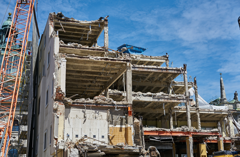 05.07.2019 - Auch auf dem obersten Stockwerk wird gearbeitet