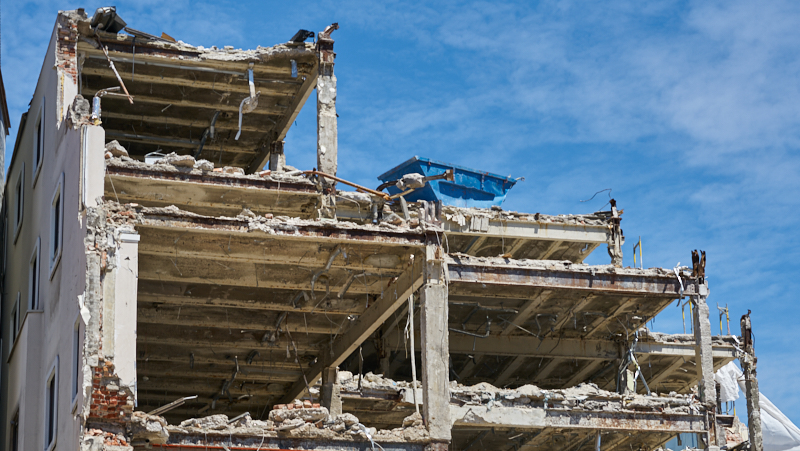 05.07.2019 - Auch auf dem obersten Stockwerk wird gearbeitet