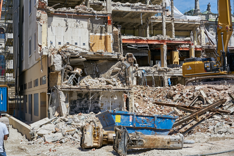 05.07.2019 - Auch auf dem obersten Stockwerk wird gearbeitet
