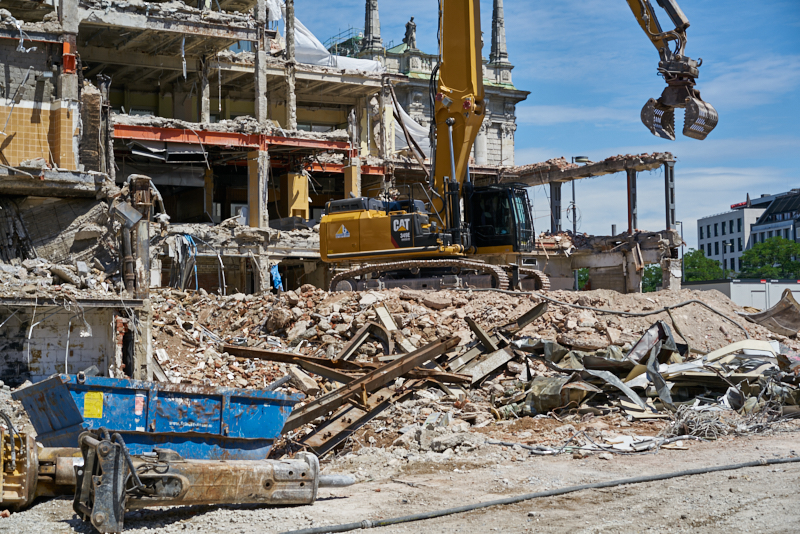 05.07.2019 - Auch auf dem obersten Stockwerk wird gearbeitet