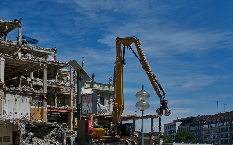 05.07.2019 - Auch auf dem obersten Stockwerk wird gearbeitet