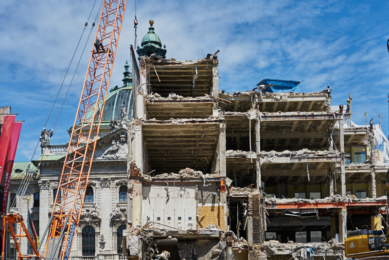 05.07.2019 - Auch auf dem obersten Stockwerk wird gearbeitet