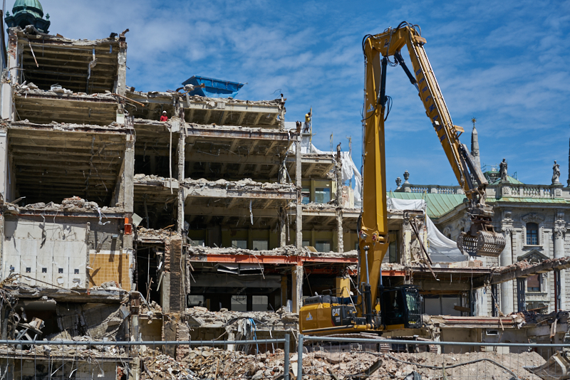 05.07.2019 - Auch auf dem obersten Stockwerk wird gearbeitet