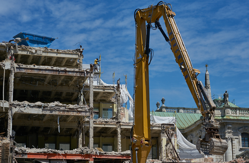 05.07.2019 - Auch auf dem obersten Stockwerk wird gearbeitet