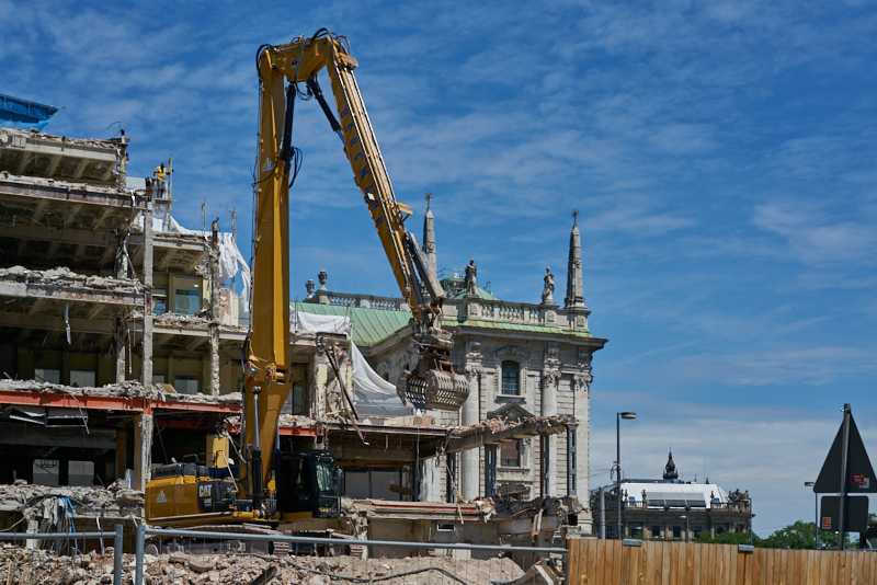 05.07.2019 - Auch auf dem obersten Stockwerk wird gearbeitet