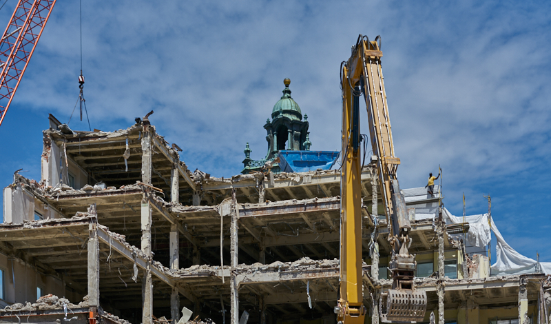 05.07.2019 - Auch auf dem obersten Stockwerk wird gearbeitet