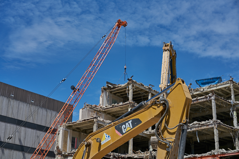 05.07.2019 - Auch auf dem obersten Stockwerk wird gearbeitet