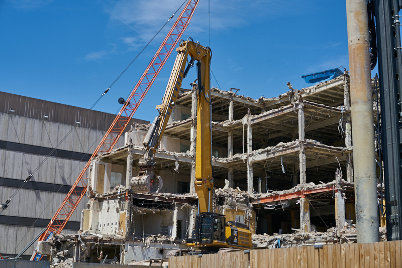 05.07.2019 - Auch auf dem obersten Stockwerk wird gearbeitet