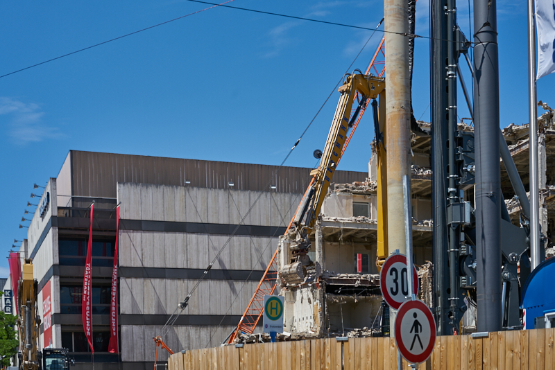 05.07.2019 - Auch auf dem obersten Stockwerk wird gearbeitet
