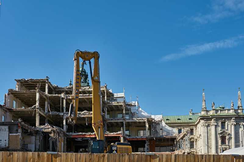 05.07.2019 - Auch auf dem obersten Stockwerk wird gearbeitet