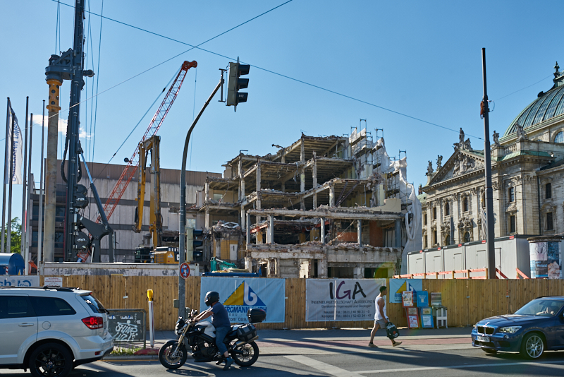 05.07.2019 - Auch auf dem obersten Stockwerk wird gearbeitet