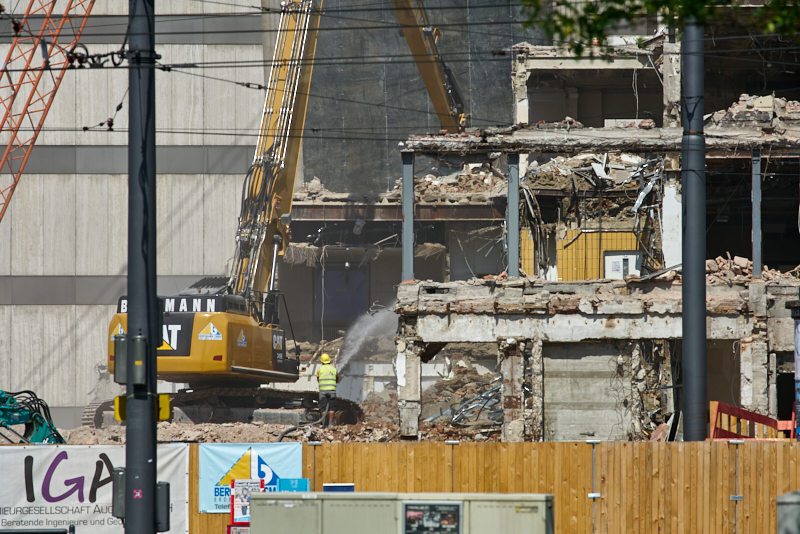 06.07.2019 - Der Abriss des Hotel Königshof
