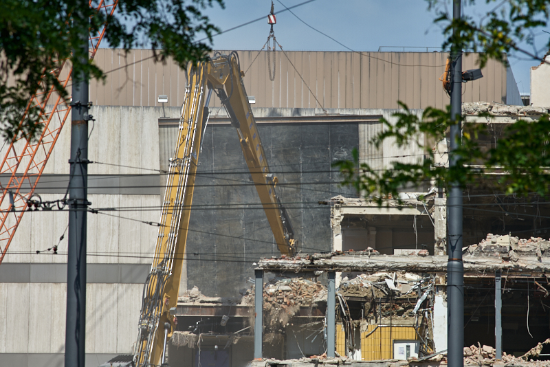 06.07.2019 - Der Abriss des Hotel Königshof