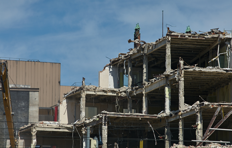 06.07.2019 - Der Abriss des Hotel Königshof