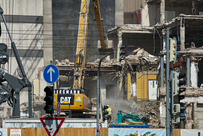 06.07.2019 - Der Abriss des Hotel Königshof