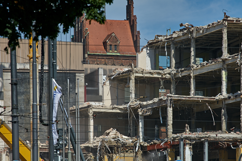 06.07.2019 - Der Abriss des Hotel Königshof