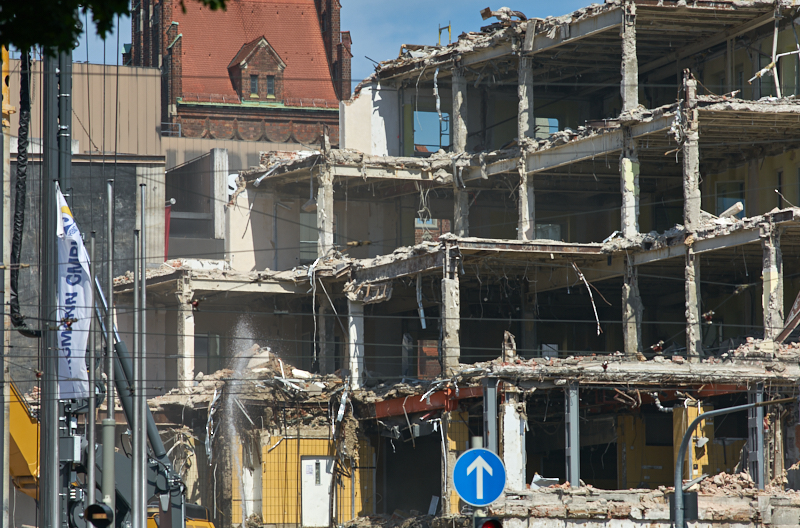 06.07.2019 - Der Abriss des Hotel Königshof