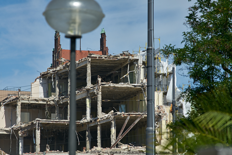 06.07.2019 - Der Abriss des Hotel Königshof