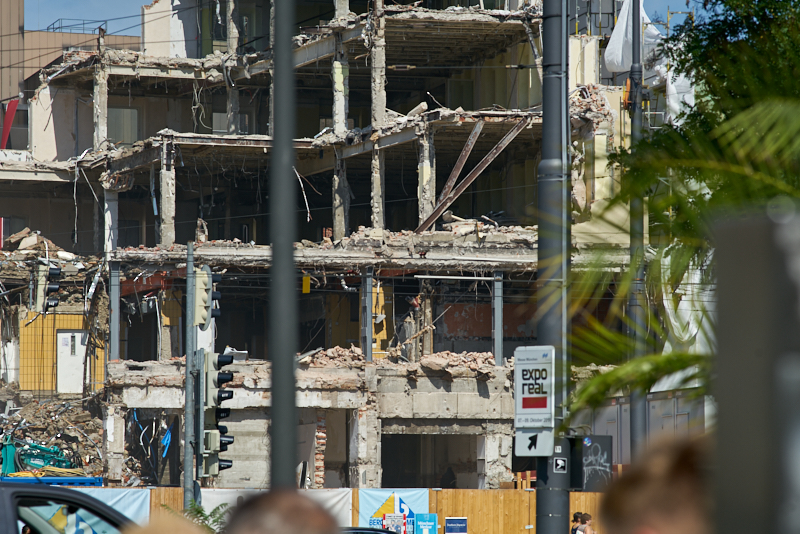 06.07.2019 - Der Abriss des Hotel Königshof