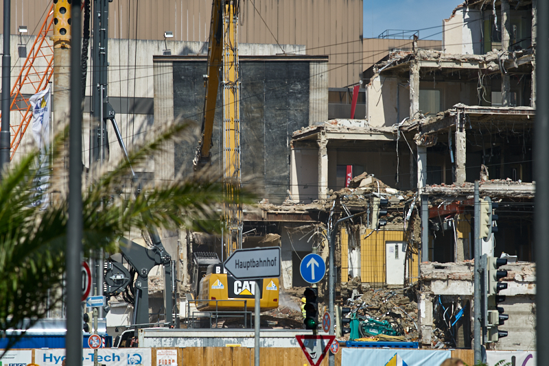 06.07.2019 - Der Abriss des Hotel Königshof