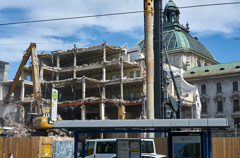 06.07.2019 - Der Abriss des Hotel Königshof